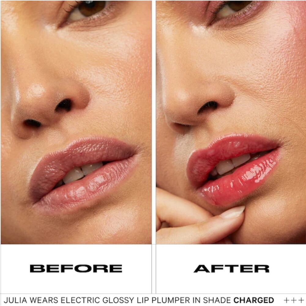 Milk Makeup Electric Glossy Lip Plumper in Charged - Picture 2 of 9